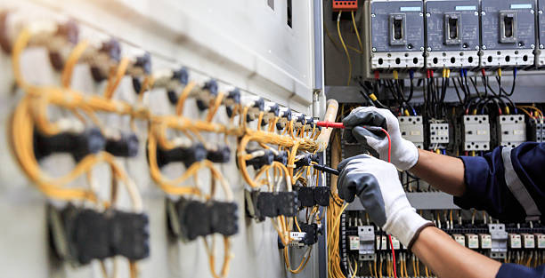 Professional Electrician technician working in Brighton, MI